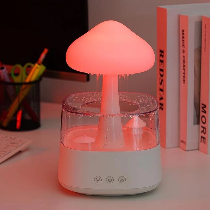 Rain Cloud Mushroom Humidifier – Stylish Aromatherapy & Air Moisturizer