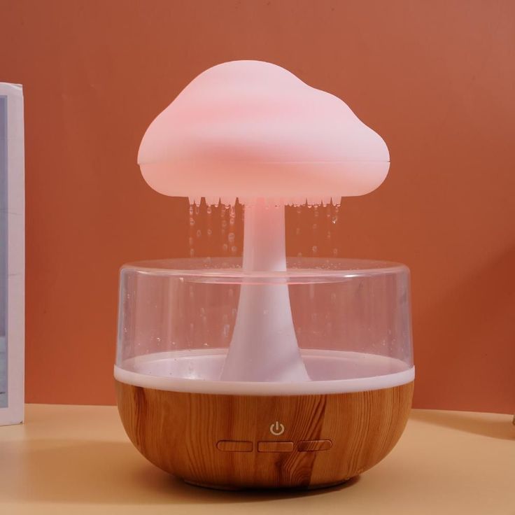 Rain Cloud Mushroom Humidifier – Stylish Aromatherapy & Air Moisturizer