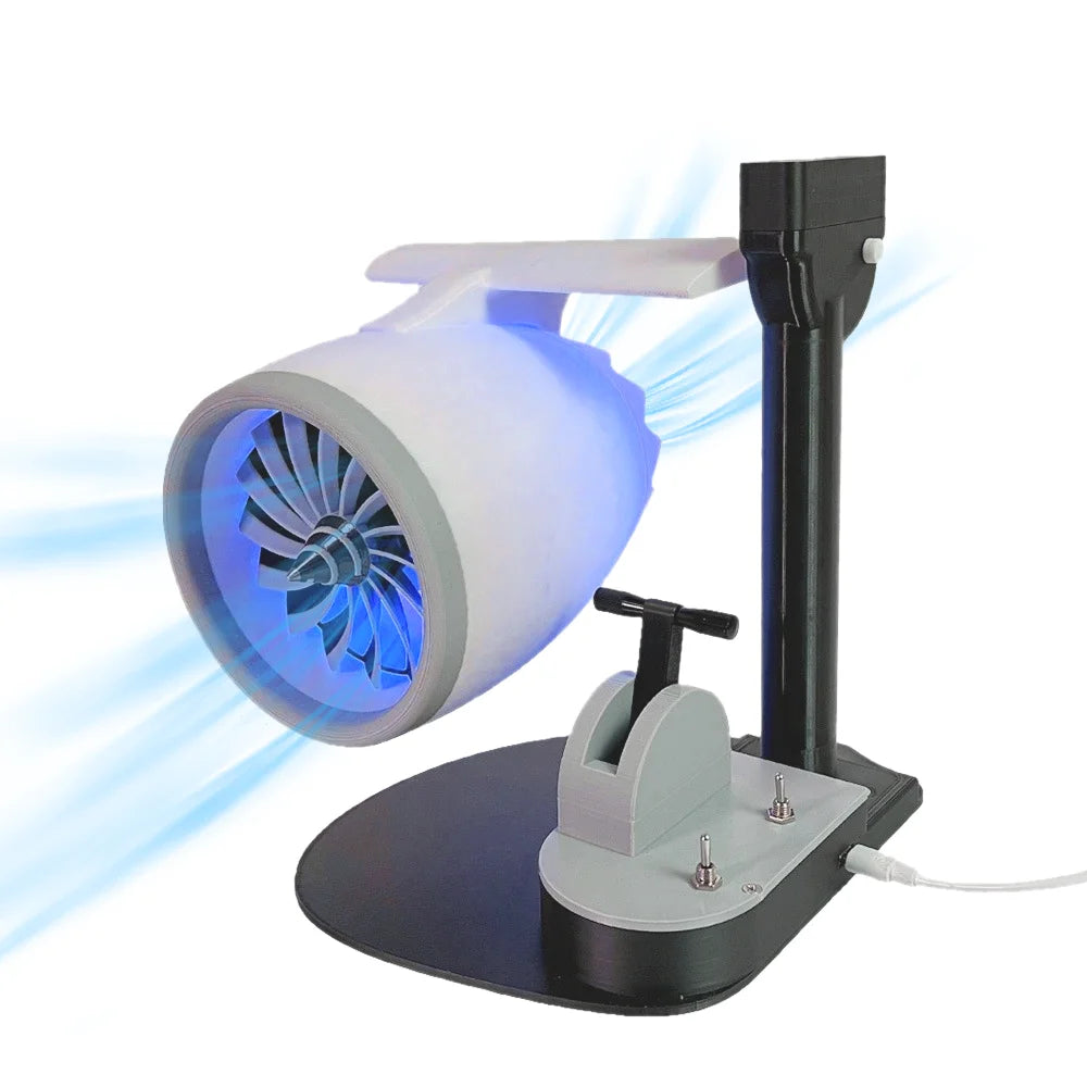 USB JetFan Turbofan Engine Desktop Fan with Humidifier