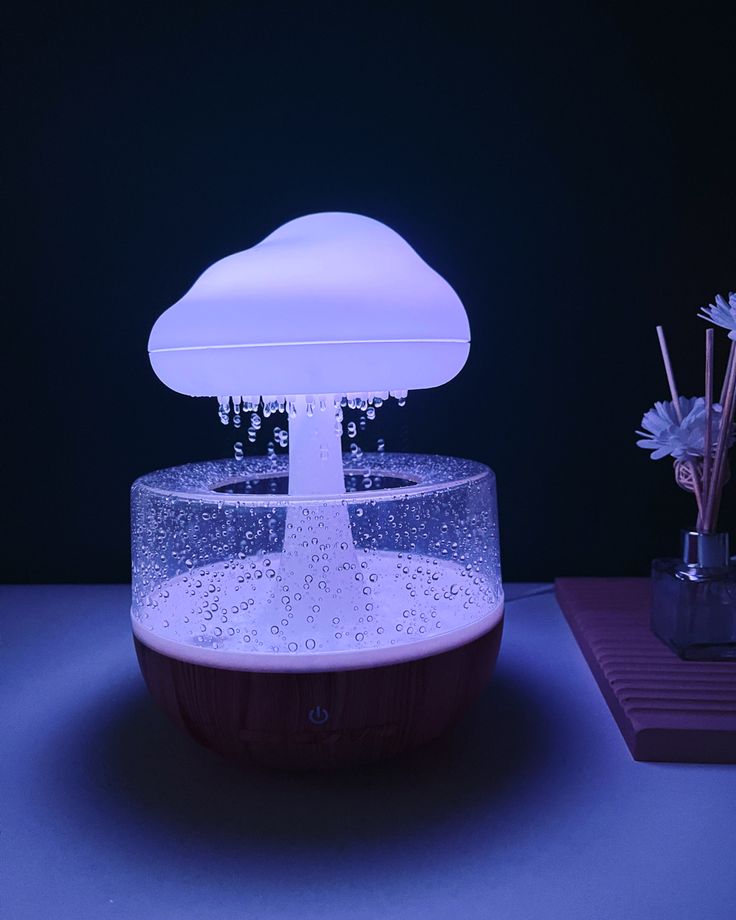 Rain Cloud Mushroom Humidifier – Stylish Aromatherapy & Air Moisturizer